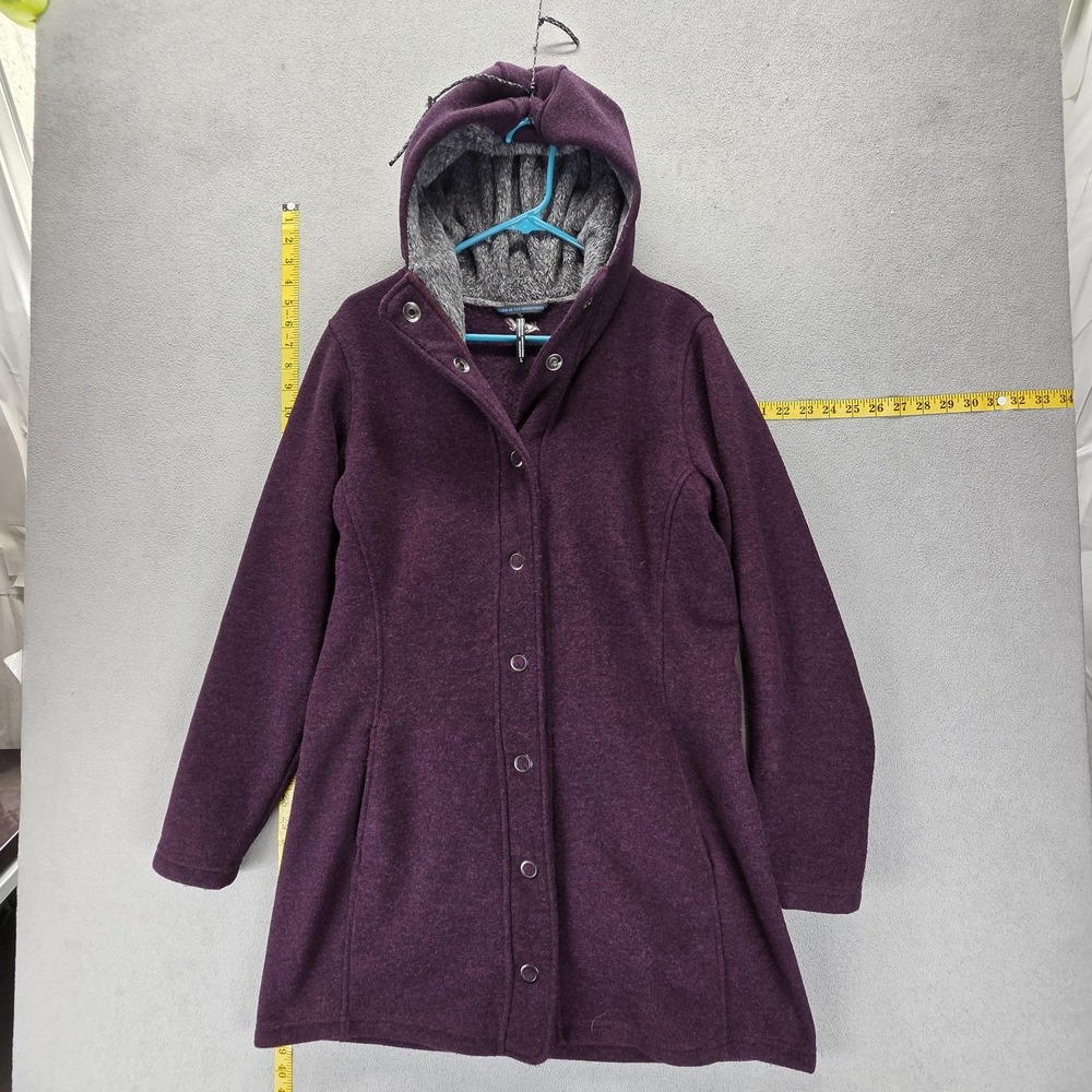 Kuhl Spyrit Jacket Womens Large Long Sleeve Fleece Purple Born In The Mountains